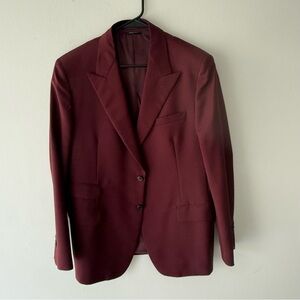 Prada Burgundy Suit Set